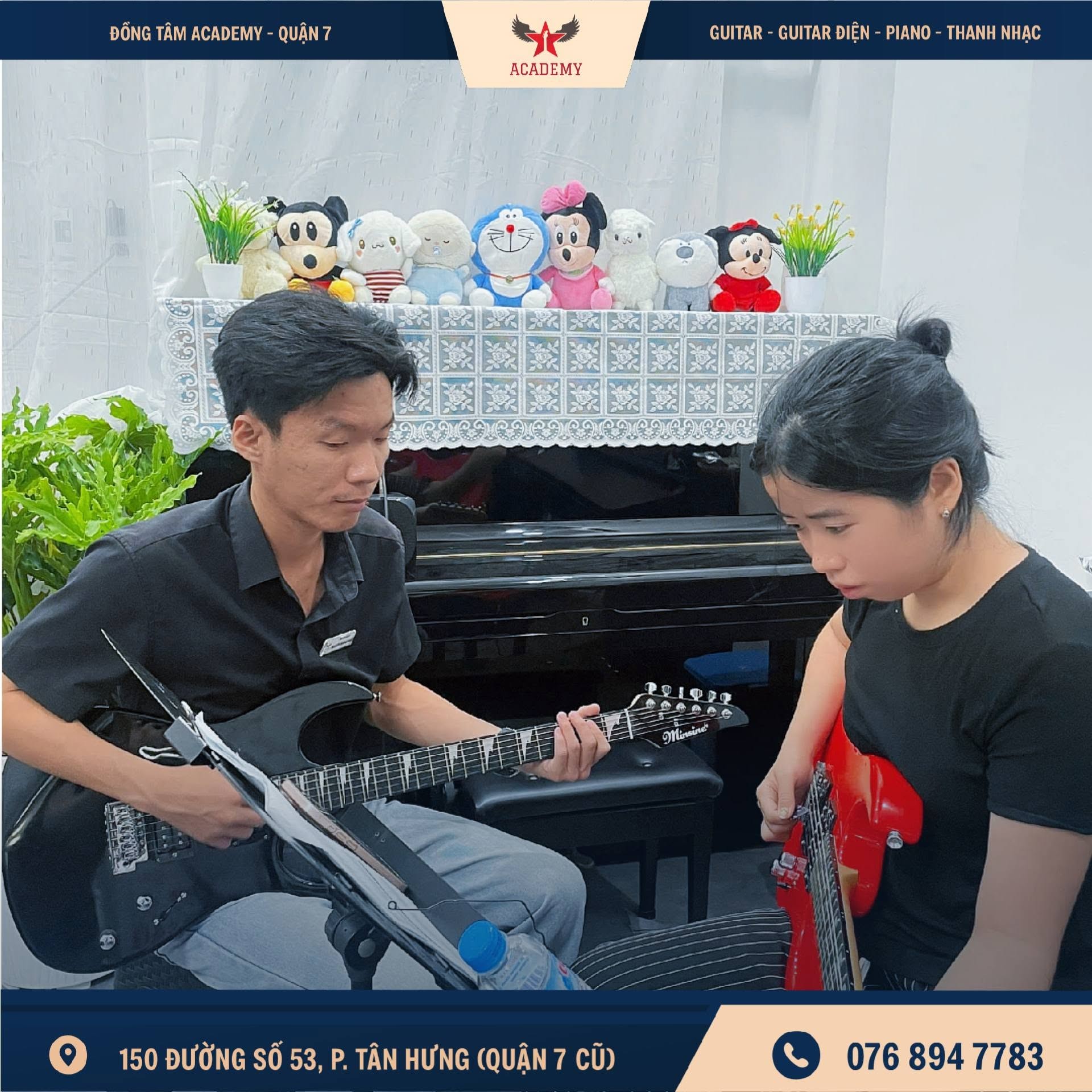  Học Guitar Điện tại Tân Bình 