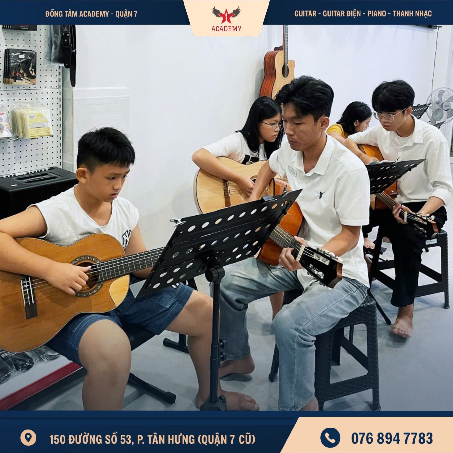HỌC GUITAR TẠI THANH KHÊ 
