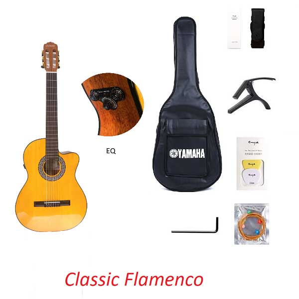 Đàn Guitar Classic Flamenco EQ