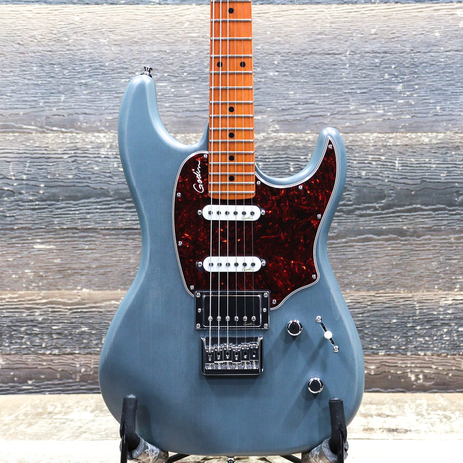 Đàn Guitar Điện Godin Session HT Arctik Blue MN/ Arctik Red MN