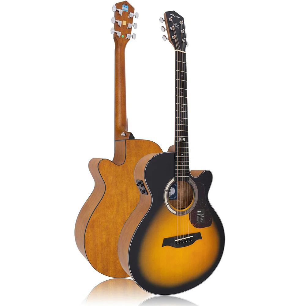 ĐÀN GUITAR ACOUSTIC MANTIC GT-1ACE SUNBURST