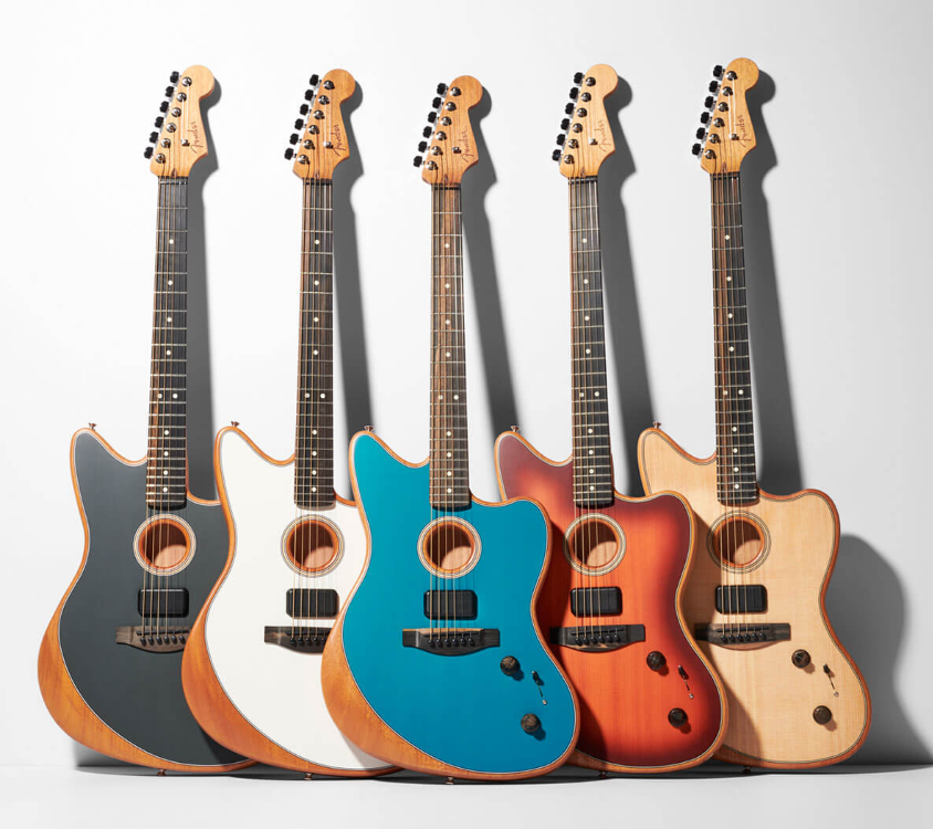 Đàn Guitar Điện Fender American Acoustasonic Jazzmaster Đàn Guitar Điện Fender American Acoustasonic Jazzmaster