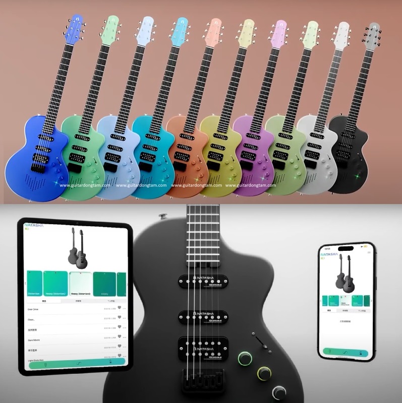 Guitar Điện Natasha Nebula