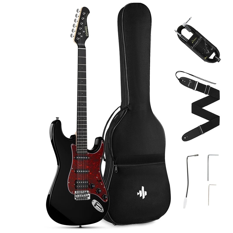 Đàn Guitar Điện Donner DST-200 HSS, Purpleheart Fingerboard