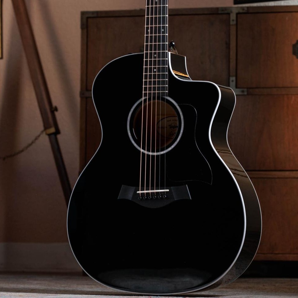 Đàn Guitar Acoustic Taylor 214CE BLK Plus