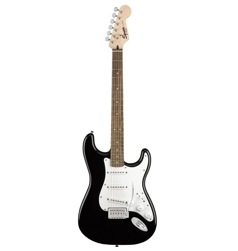 Đàn Guitar Điện SQUIER STRATOCASTER PACK SSS, LAUREL FINGERBOARD, BLACK