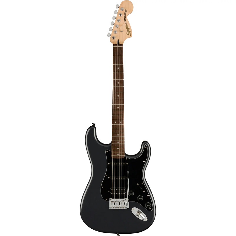 Đàn Guitar Điện Squier Affinity Stratocaster Pack Hss, Laurel Fingerboard, Charcoal Frost Metallic