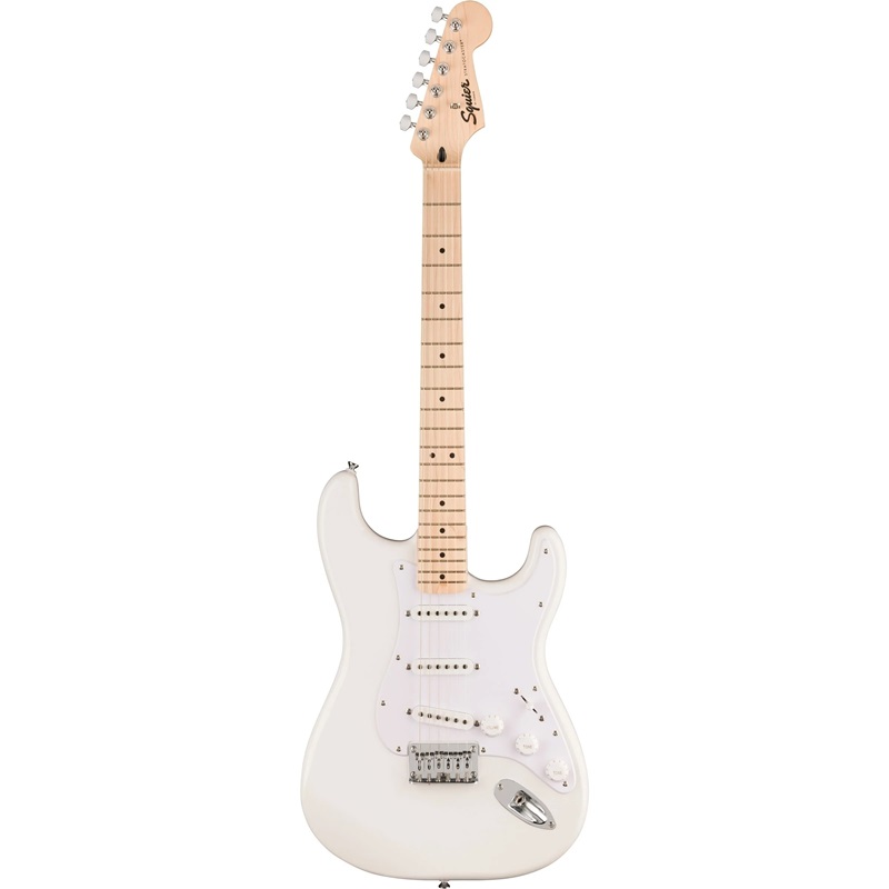 Đàn Guitar Điện Squier Sonic Stratocaster HT SSS, Maple Fingerboard, Arctic White