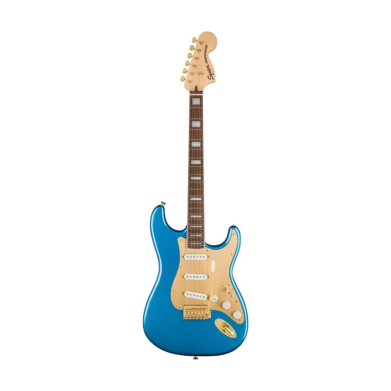 Đàn Guitar Điện Squier 40th Anniversary Gold Edition Stratocaster.