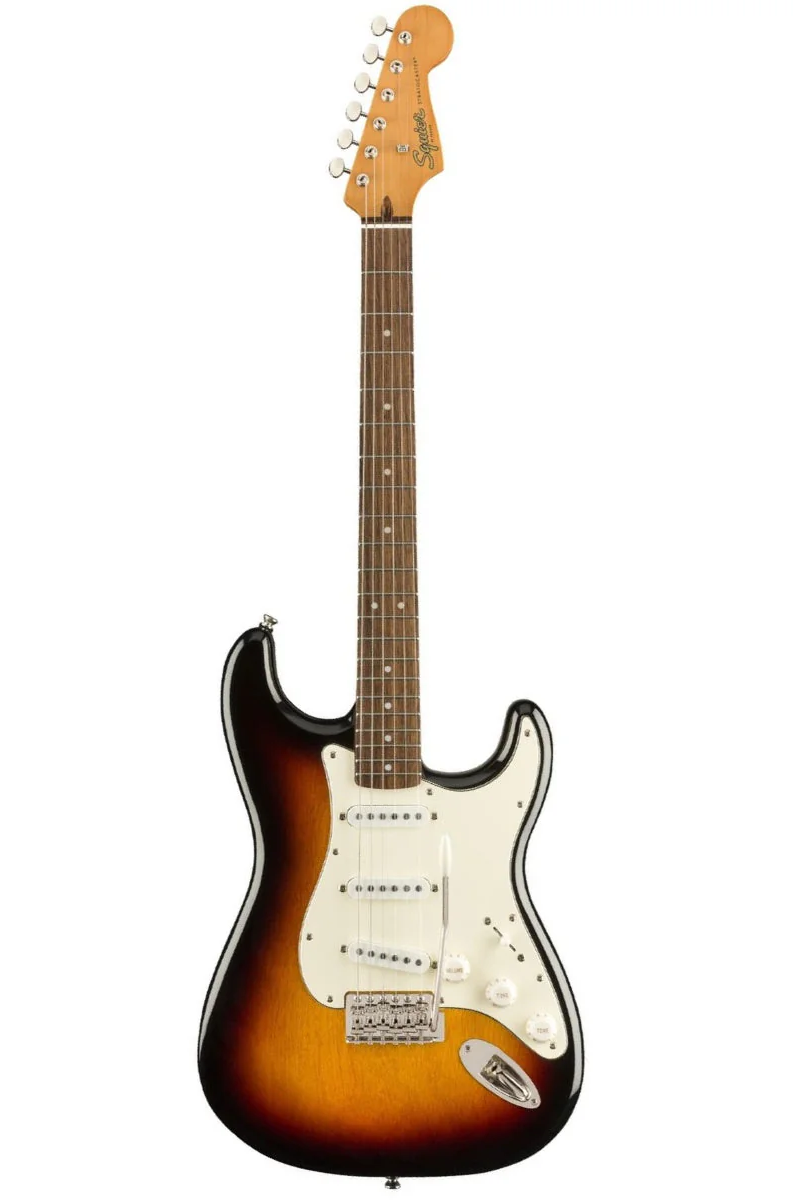Đàn Guitar Điện SQUIER CLASSIC VIBE '60S STRATOCASTER SSS, LAUREL FINGERBOARD