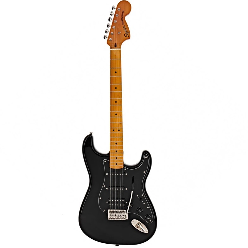 Đàn Guitar Điện Squier Classic Vibe 70s Stratocaster HSS, Maple Fingerboard, Black