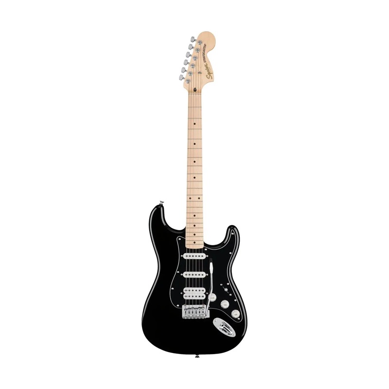 Đàn Guitar Điện Squier FSR Affinity Stratocaster HSS, Maple Fingerboard, Black