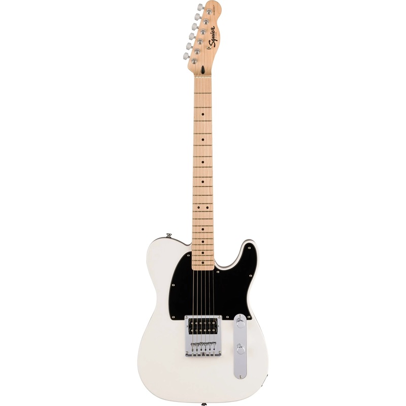Đàn Guitar Điện Squier Sonic Esquire H, Maple Fingerboard, Arctic White