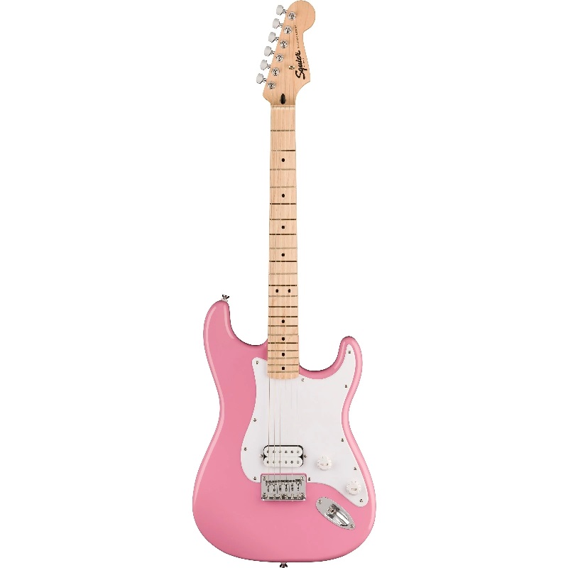 Đàn Guitar Điện Squier Sonic Stratocaster HT H, Maple Fingerboard, Flash Pink