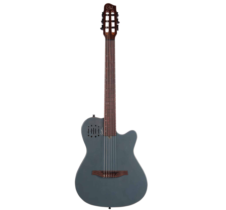 Đàn Guitar Nylon Godin Multiac Mundial Arctik Blue