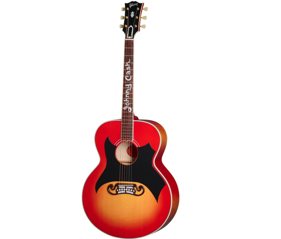 Đàn Guitar Acoustic Gibson Artist Johnny Cash SJ-200, Vintage Cherry Sunburst