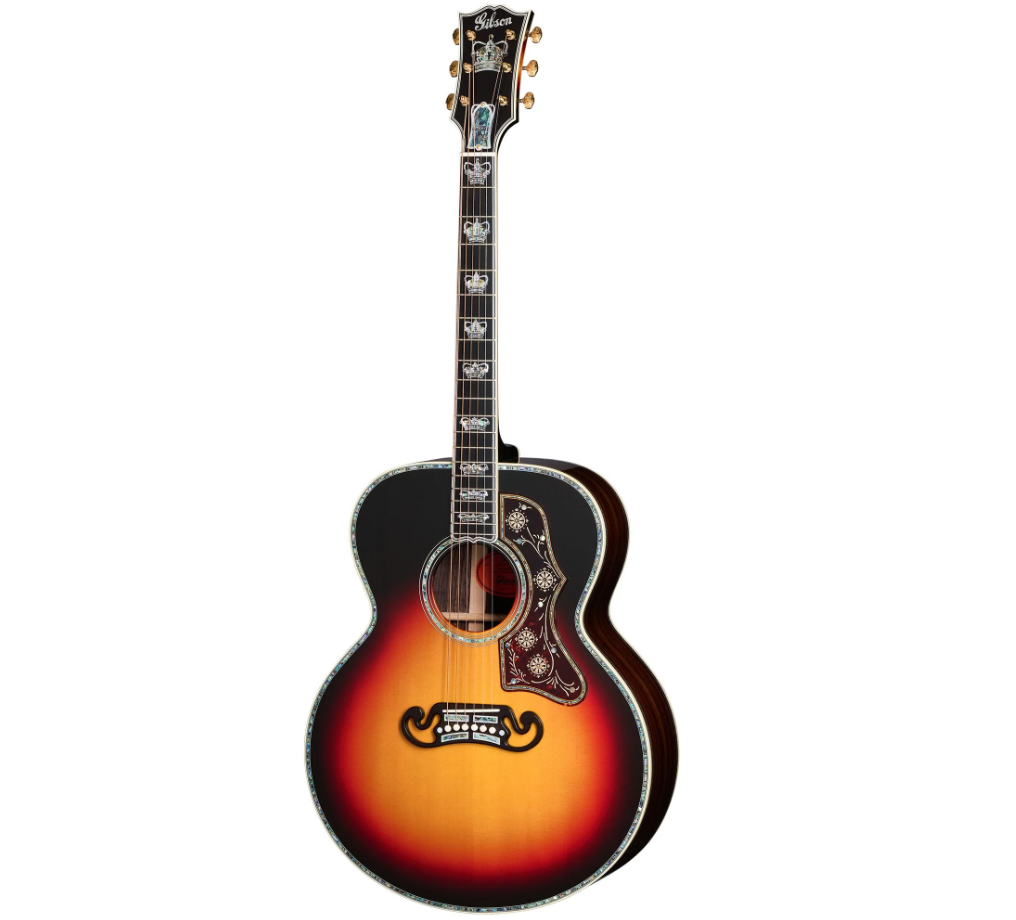 Đàn Guitar Acoustic Gibson Custom Shop Modern Sj-200 Monarch Rosewood, Tri-Burst