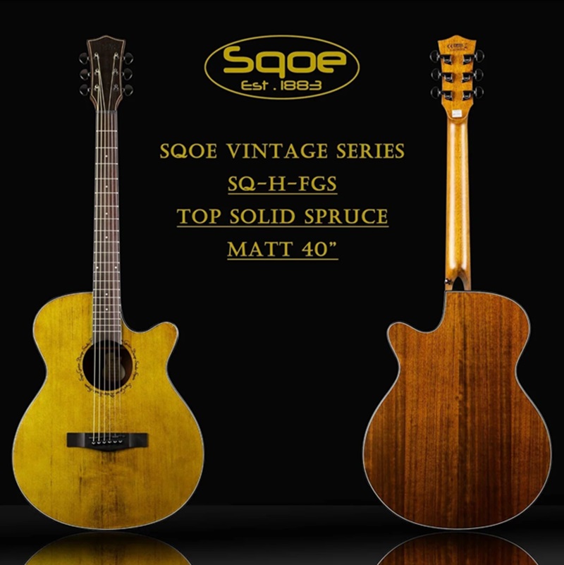 Đàn Guitar Acoustic Sqoe SQ-H-FGS EQ