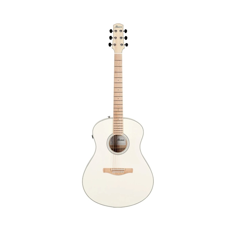 Đàn Guitar Acoustic Ibanez AAM370E, Open Pore Antique White