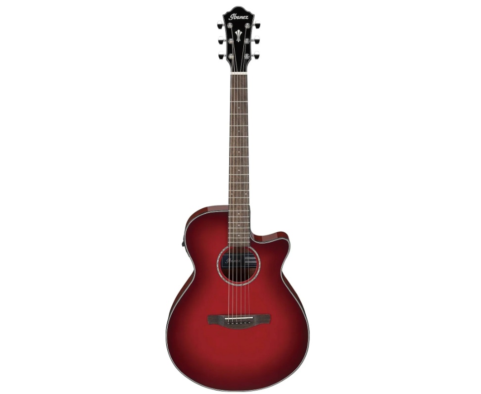 Đàn Guitar Acoustic Ibanez AEG51 Transparent Red Sunburst