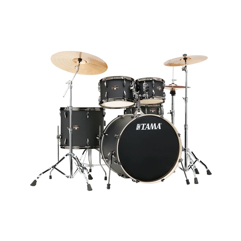 Trống Cơ Tama Imperialstar IP52H6WBN, W/Black Nickel Hardware, Matching Wood Hoops