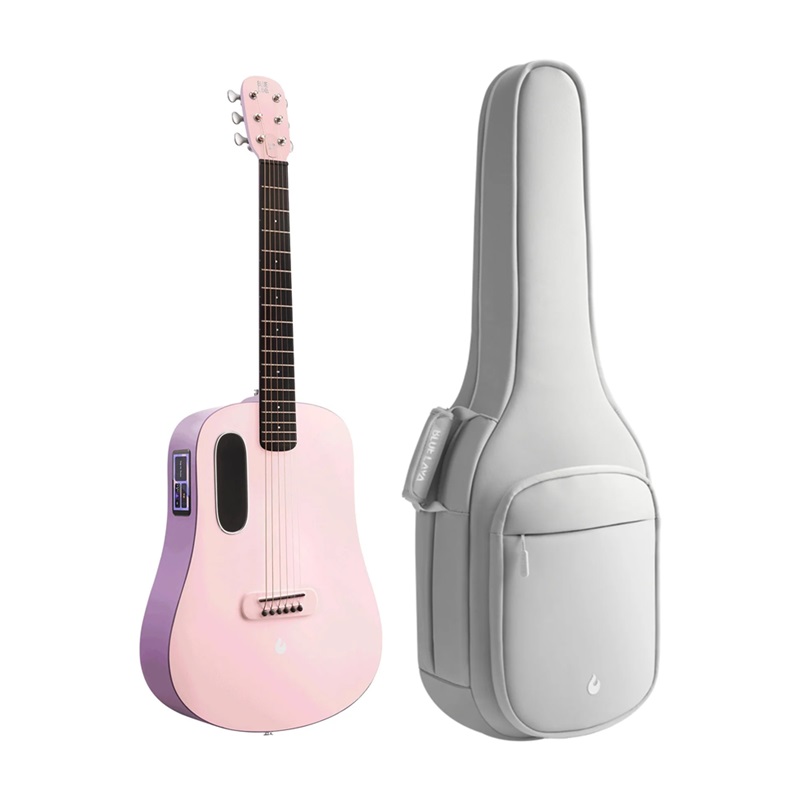 Đàn Guitar Acoustic Blue Lava Touch, Coral / Lavender 