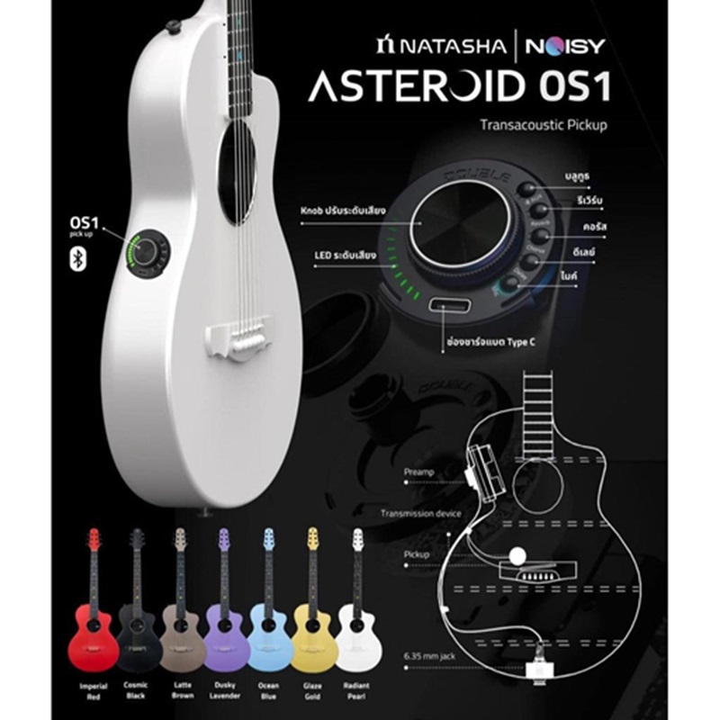 Đàn Guitar Natasha Asteroid EQ