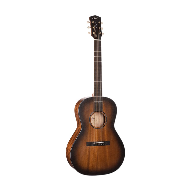 Đàn Guitar Acoustic Cort Core-Pe Mahogany, Open Pore Black Burst 
