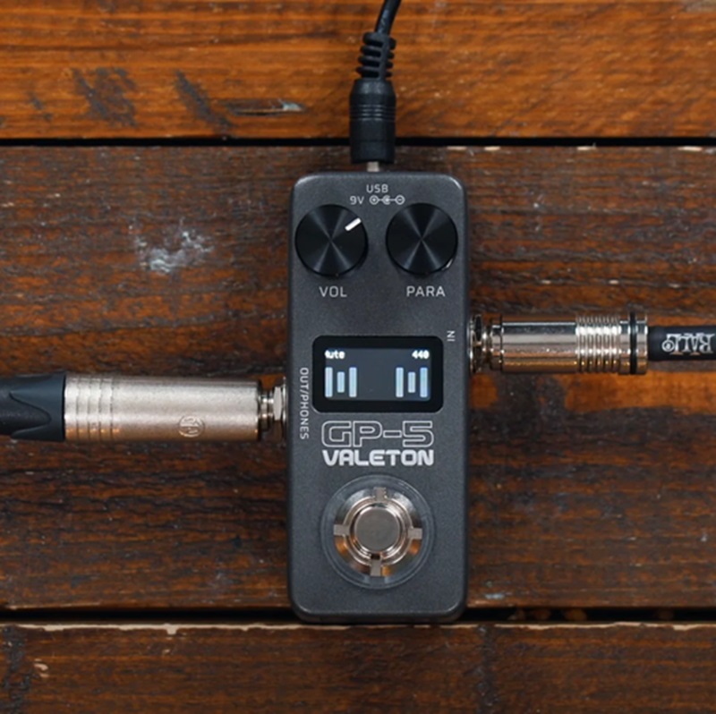 Pedal Guitar Valeton Gp-5 Multi-Fx, Amp & Ir Loader Mini