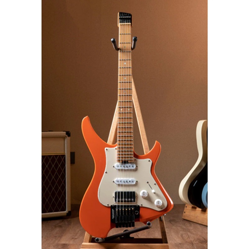 Đàn Guitar Electric Aguda Music Boy Pro HSS Maple Fingerboard Capri Orange 