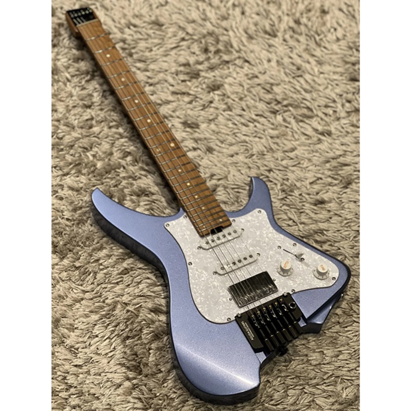 Đàn Guitar Electric Aguda Music Boy Pro HSS Maple Fingerboard Ice Blue Metallic 