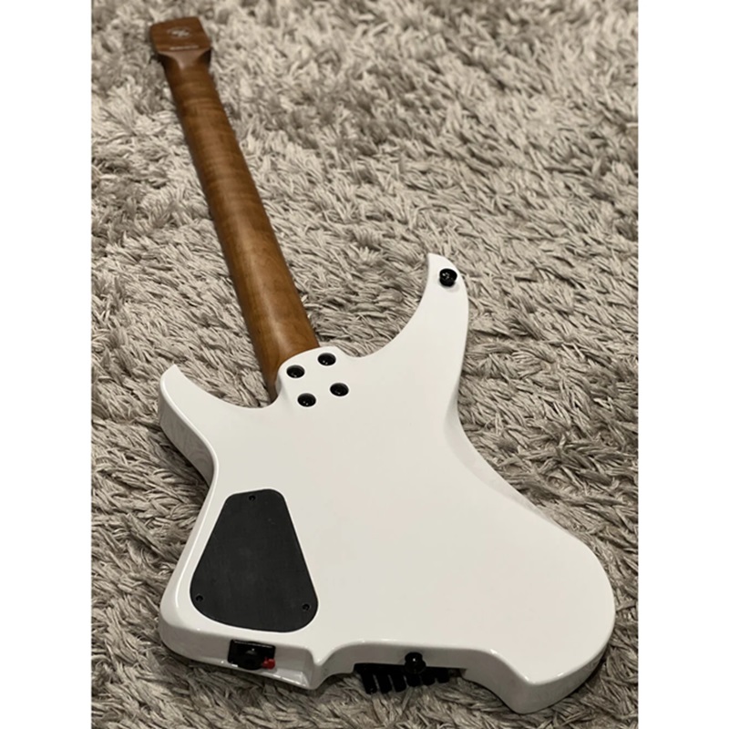 Đàn Guitar Electric Aguda Music Boy HH Maple Fingerborad Gloss White  
