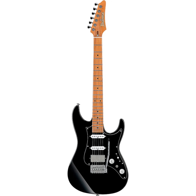 Đàn Guitar Điện Auriga A-220 HSS Maple Fingerboard Black 