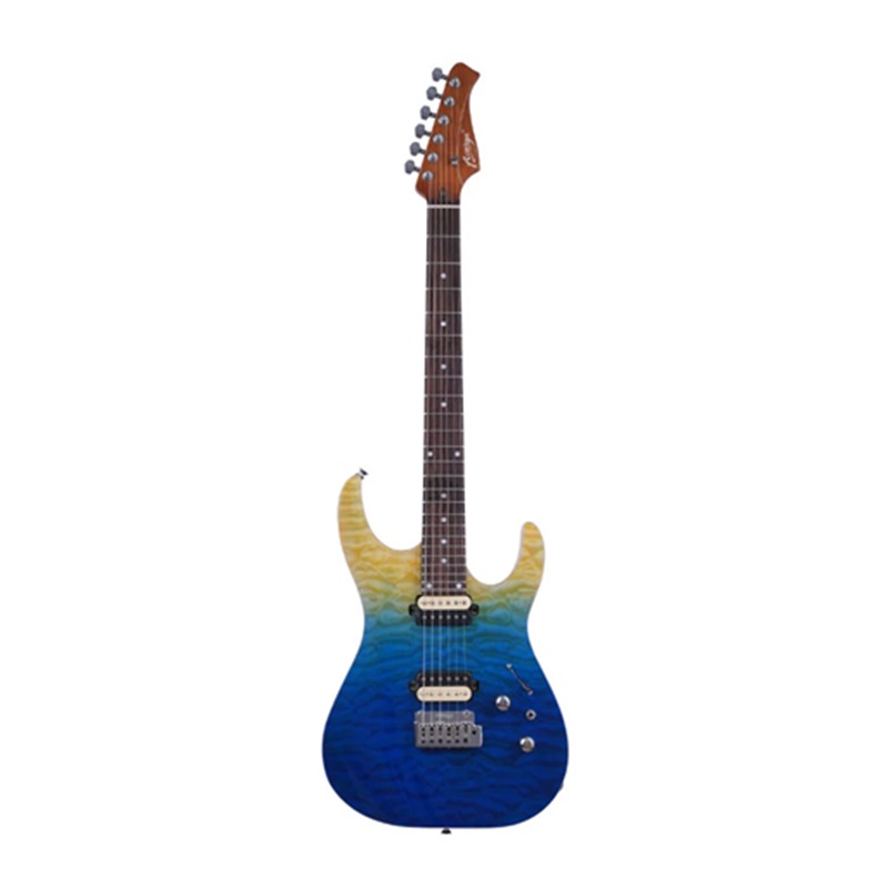 Đàn Guitar Điện Auriga AM-540 HH Rosewood Fingerboard Blue Iceberg