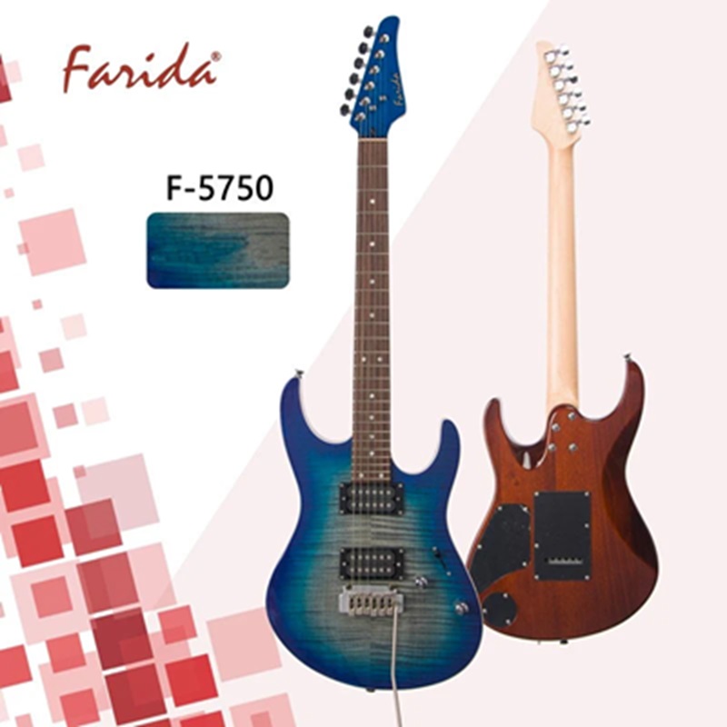 Đàn Guitar Điện Farida F-5750 HSS Maple Fingerboard 