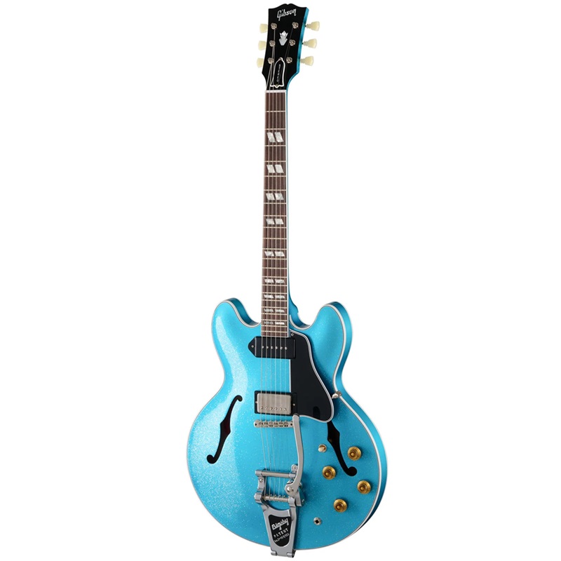 Đàn Guitar Điện Gibson 1964 ES-345 Reissue With Bigsby Sapphire Mist HS 