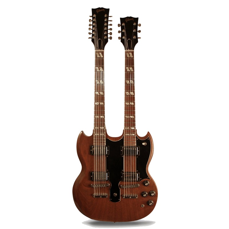 Đàn Guitar Điện Gibson Eds-1275 Walnut Vintage 1970 