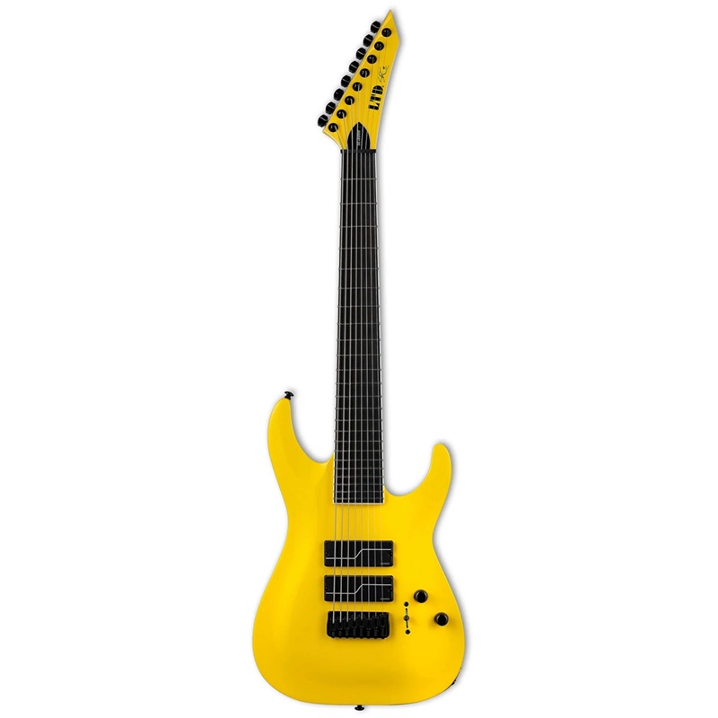Đàn Guitar Điện ESP LTD Stephen Carpenter SC-608 Baritone Signature HH Ebony Fingerboard Yellow 