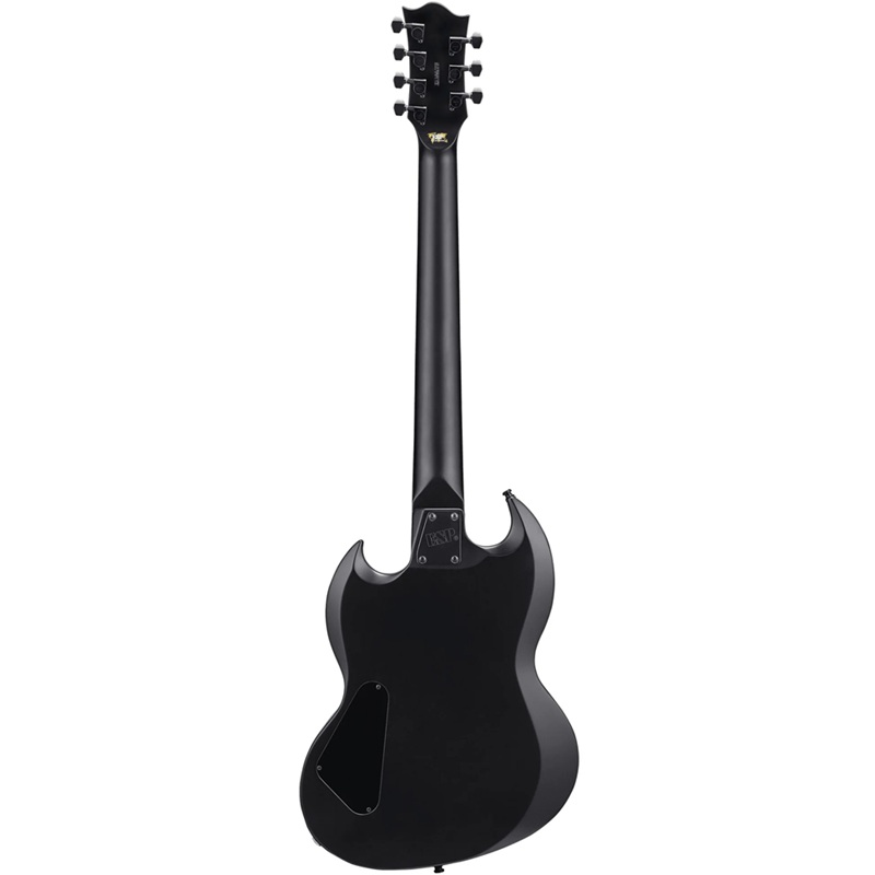 Đàn Guitar Điện Esp Kaoru D-KV-7ST HH, Rosewood Fingerboard, Black W/White Graphic - 7 Strings