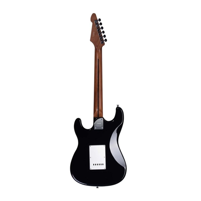 Đàn Guitar Điện Saga SMF1314 Stratocaster SSS, Maple Fingerboard, Black