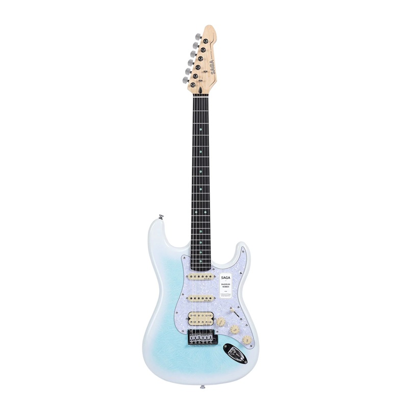 Đàn Guitar Điện Saga SMF1314H Stratocaster HSS, Rosewood Fingerboard, Celestial Blue 