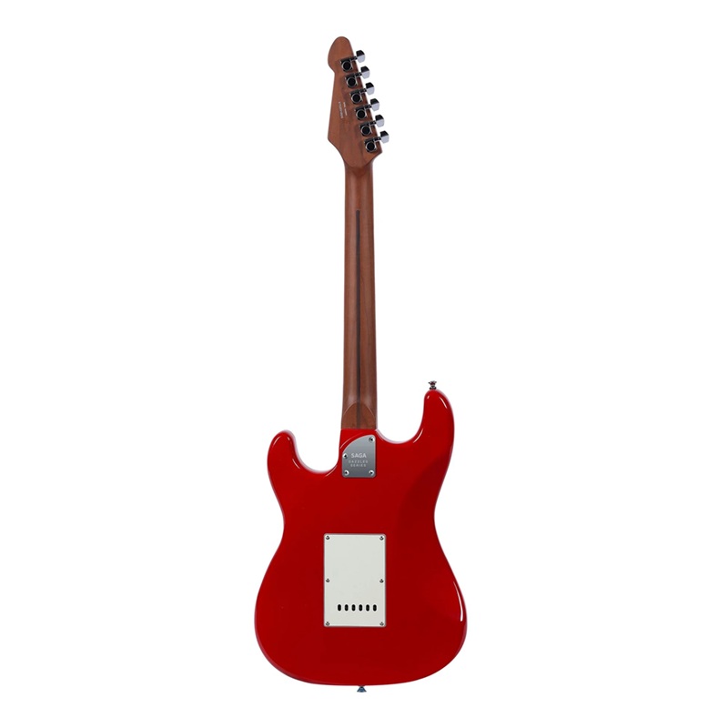 Đàn Guitar Điện Saga SMF1314H Stratocaster HSS, Maple Fingerboard, Red 