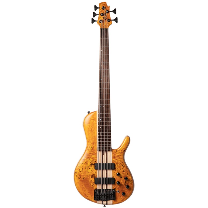 Đàn Guitar Bass Cort A5 Plus SC SS, Panga Panga Fingerboard, Amber Open Pore - 5 Strings 