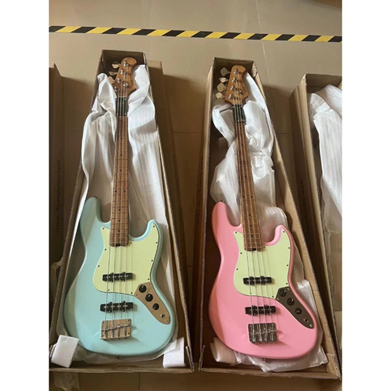 Đàn Guitar Bass Sqoe SJB600 SS, Maple Fingerboard - 4 Strings 
