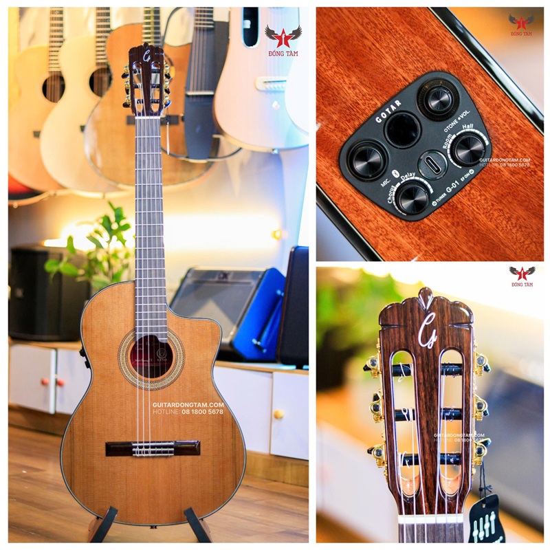 Đàn Guitar Classic Gotar Sunny CE 