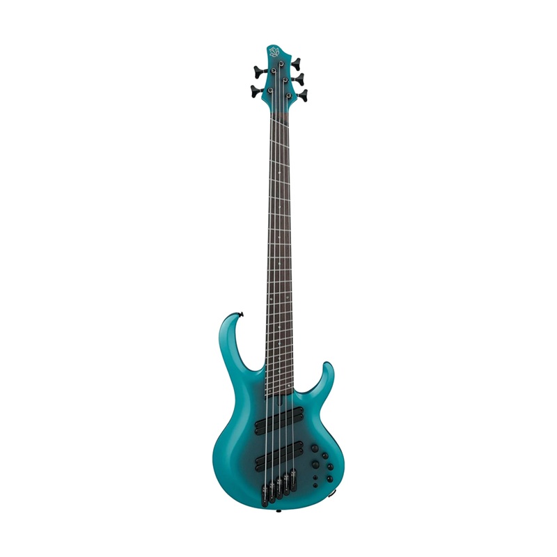 Đàn Guitar Bass Ibanez BTB605MS - BTB Workshop HH, Panga Panga Fingerboard, Cerulean Aura Burst Matte - 5 Strings 