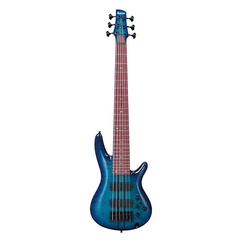 Đàn Guitar Bass Ibanez ANB306 - Adam Nitti Signature HH, Purpleheart Fingerboard, Blue Burst - 6 Strings 