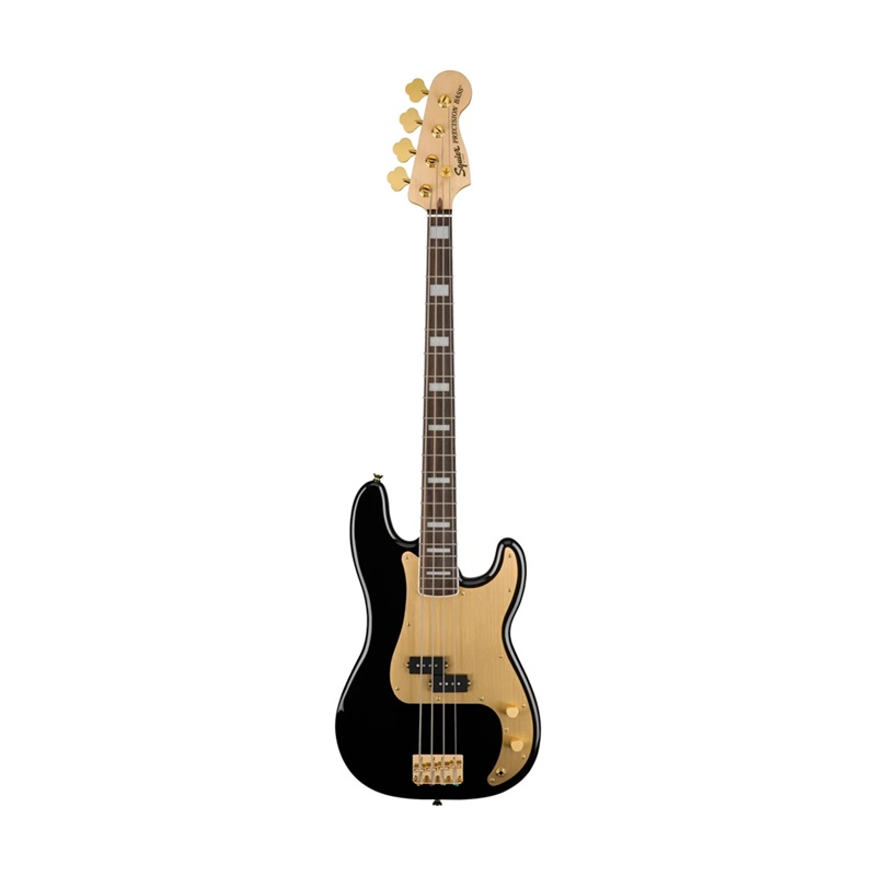 Đàn Guitar Bass Squier 40th Anniversary Precision Bass, Gold Edition S, Laurel Fingerboard - 4 Strings