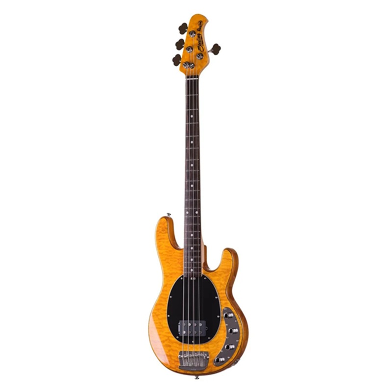 Đàn Guitar Bass Sterling By Music Man Stingray RAY34QM H, Rosewood Fingerboard, Antique Maple - 4 Strings 