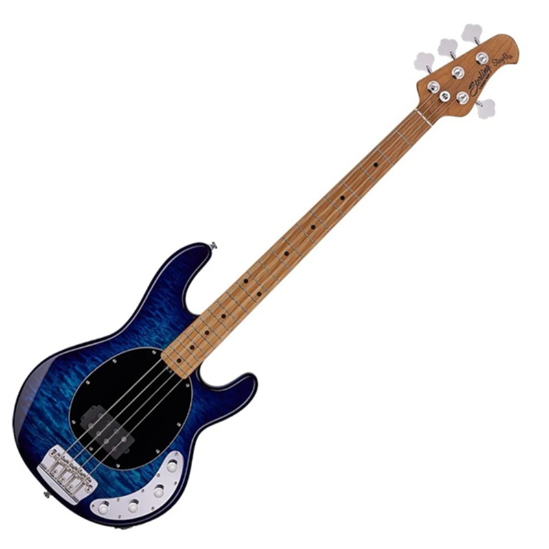 Đàn Guitar Bass Sterling By Music Man Stingray RAY34QM H, Maple Fingerboard - 4 Strings 